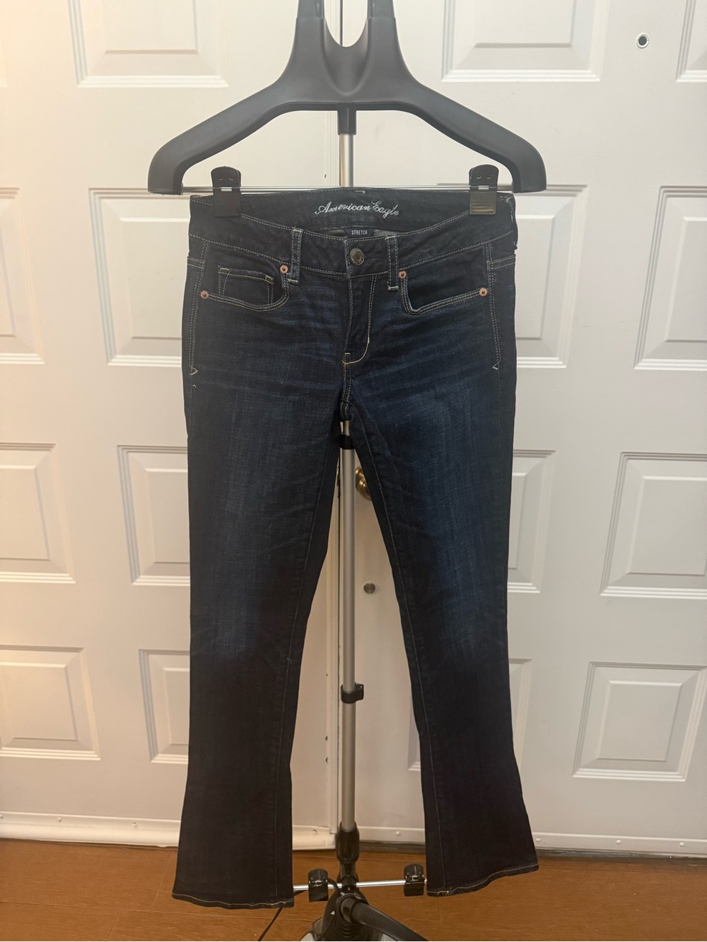 American Eagle Outfitters Dark Indigo Bootcut Jeans - Picture 1 of 9